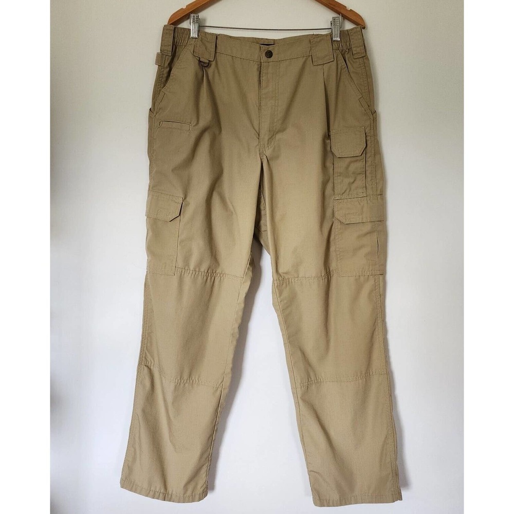 5.11 Tactical Series Mens Pants Taclite RipStop Cargo Pants 74273 Tan 38 X 31